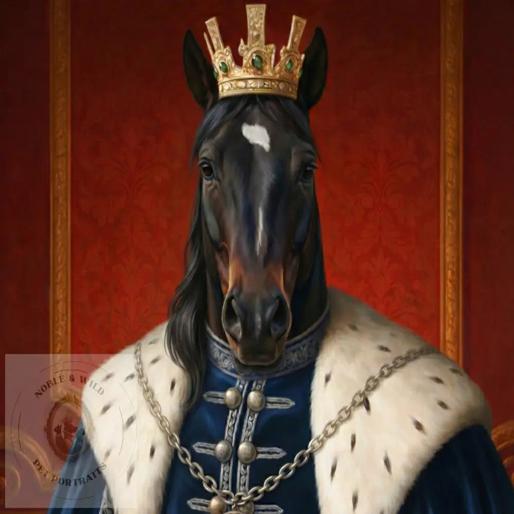 The Duke of Velvet (Framed Print ) - Framed Print