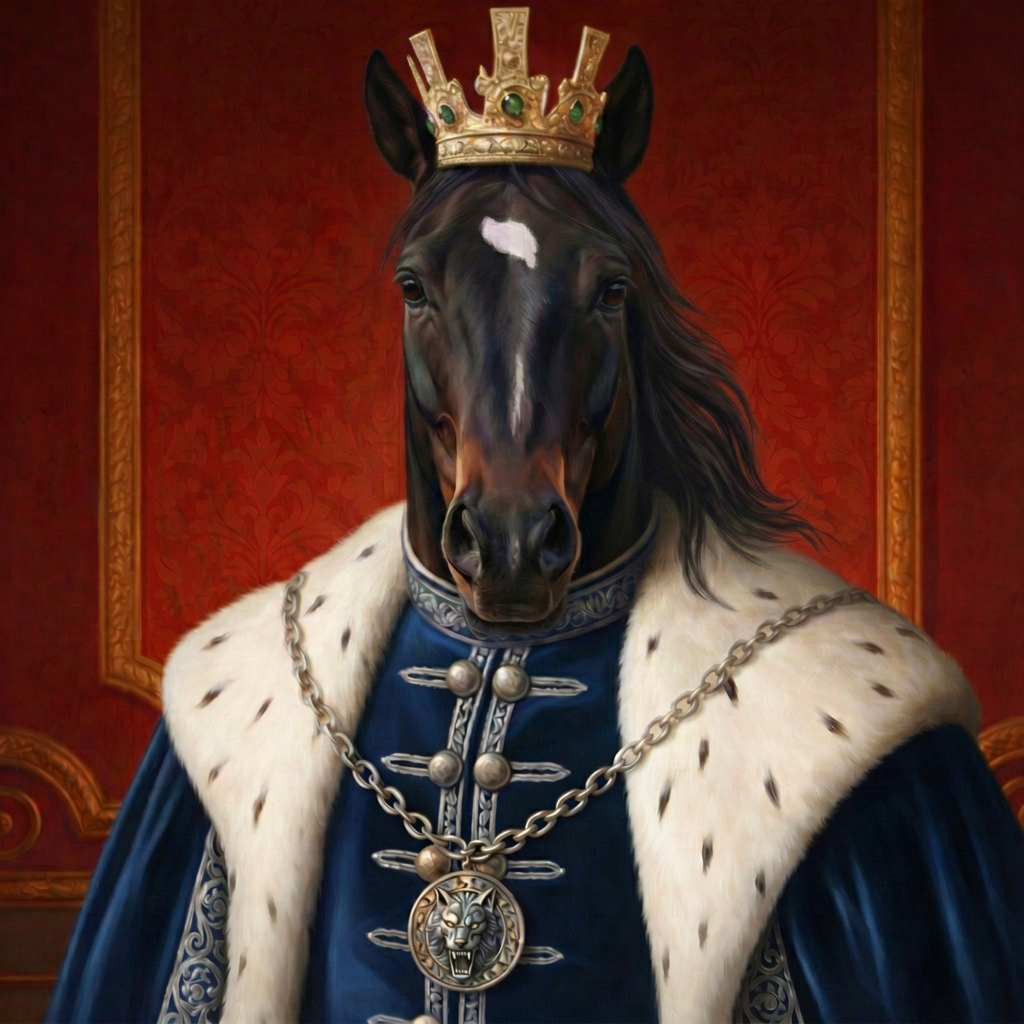 Noble & Wild Royal Horse Collection (Framed Print)