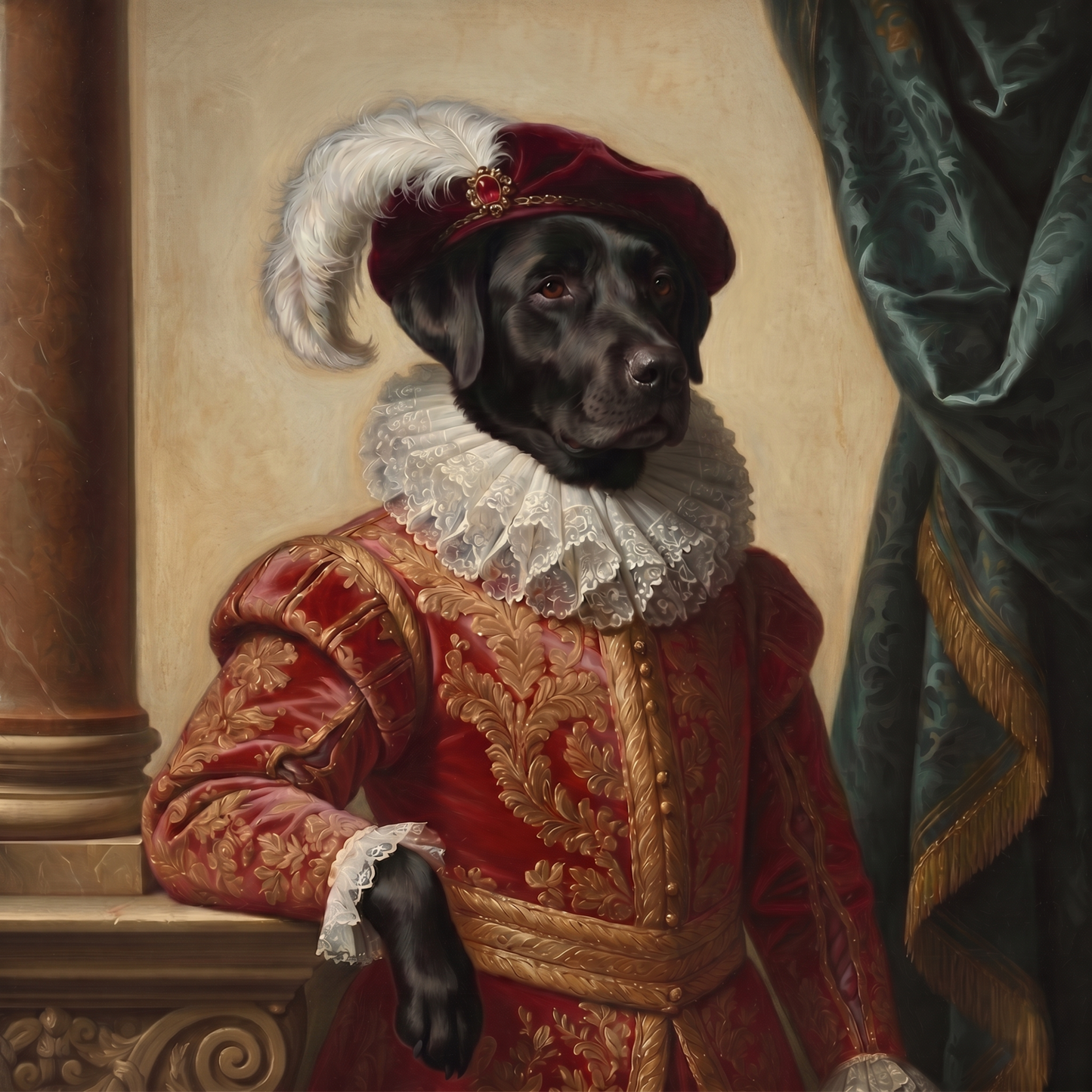 The Crimson Courtier (Print only)