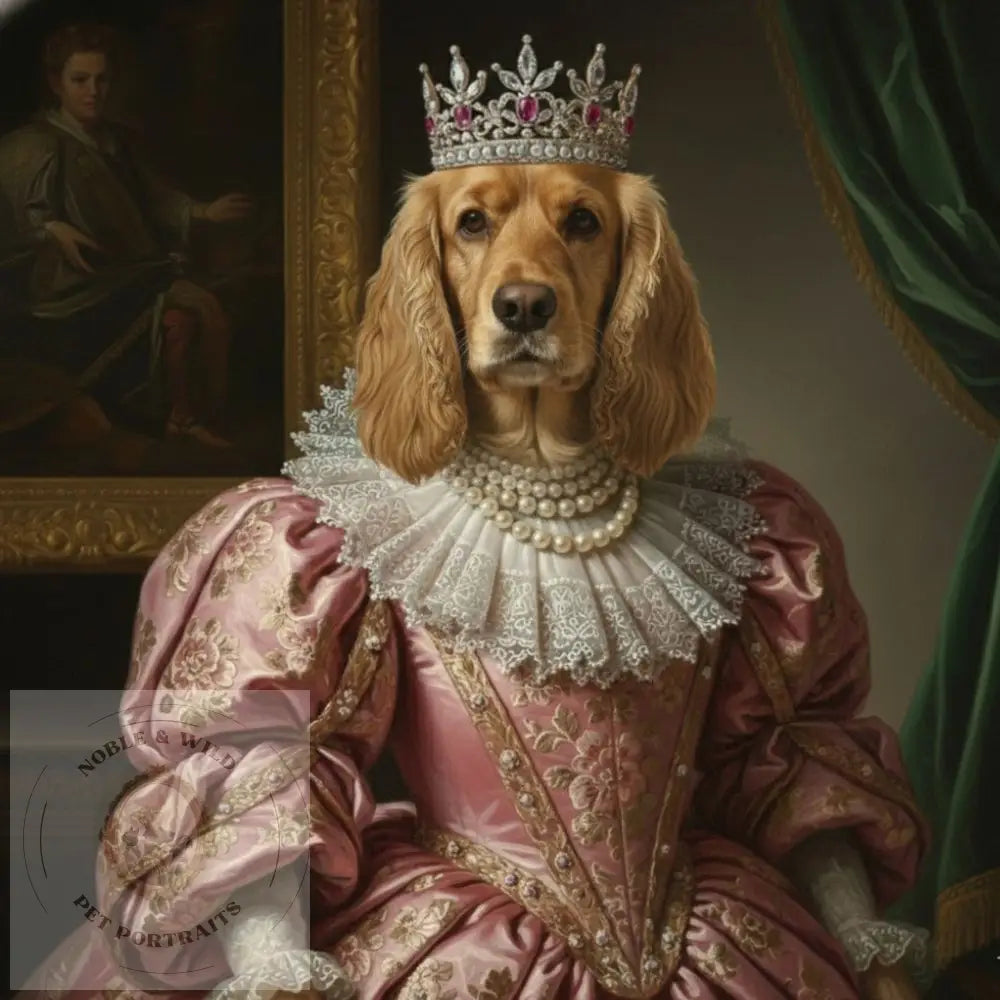 The Regal Pawtrait (Digital Download  ) - Visual Artwork
