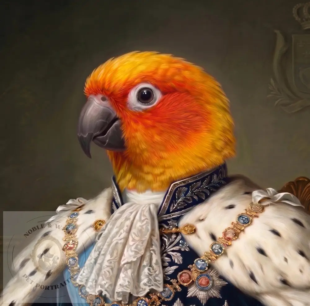 The Royal Monarch (Print Only  ) - Print Only  