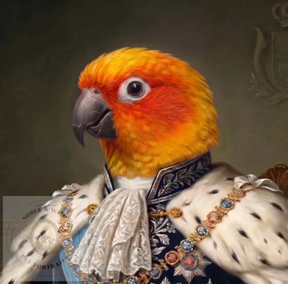 The Royal Monarch (Print Only  ) - Print Only  